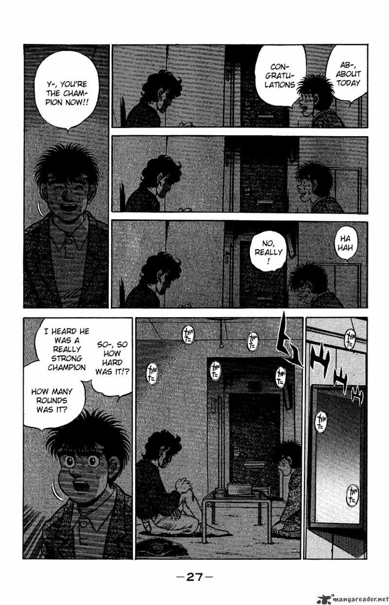 Hajime no Ippo: Fighting Spirit, Chapter 180 image 07